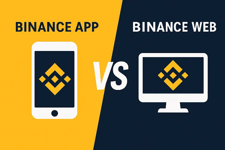 Binance app vs web